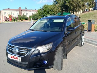 2010 Volkswagen Tiguan I, чёрный, 1220000 рублей, вид 4