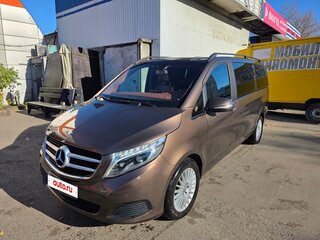 2015 Mercedes-Benz V-Класс Long 220 d длинный III (W447), коричневый, 3100000 рублей, вид 1
