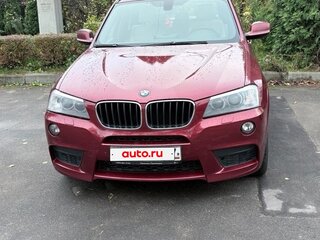 2012 BMW X3 20d xDrive II (F25), красный, 2500000 рублей, вид 3