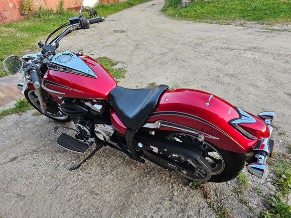 2011 Yamaha XVS950, красный, 600000 рублей - вид 7