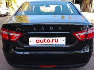 2018 Lada (ВАЗ) Vesta I, чёрный, 870000 рублей, вид 5