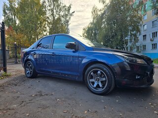 2008 Ford Focus II Рестайлинг, синий, 400000 рублей, вид 2
