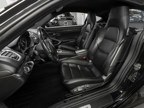 2015 Porsche Cayman II (981), чёрный - вид 7
