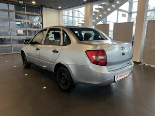 2013 Lada (ВАЗ) Granta I, голубой, 155000 рублей, вид 5