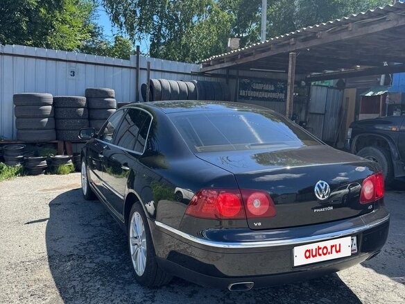 2008 Volkswagen Phaeton 5-Seater I, чёрный, 820000 рублей - вид 7