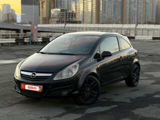2008 Opel Corsa D, чёрный, 439000 рублей, вид 1