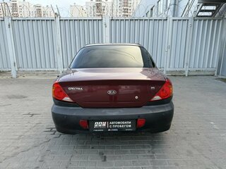 2009 Kia Spectra I Рестайлинг 2, красный, 359000 рублей, вид 5