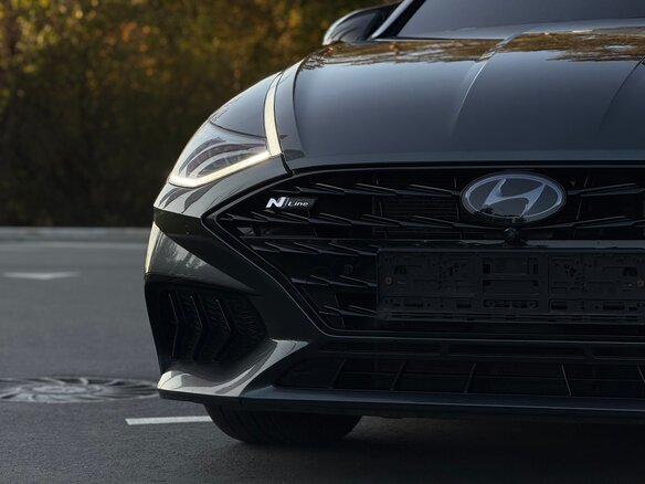2021 Hyundai Sonata N-Line VIII (DN8), серый, 3300000 рублей - вид 6