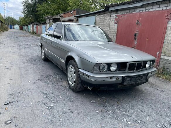 1991 BMW 5 серии 520i III (E34), синий