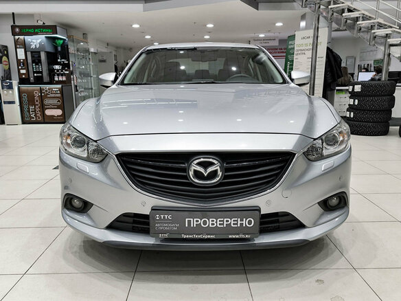 2018 Mazda 6 III (GJ) Рестайлинг, серый, 1930000 рублей - вид 1