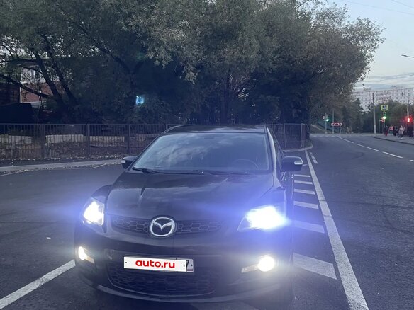 2008 Mazda CX-7 I, чёрный, 600000 рублей - вид 1