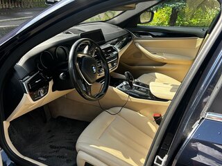 2018 BMW 5 серии 520i VII (G30/G31/G38), синий, 2350000 рублей, вид 5
