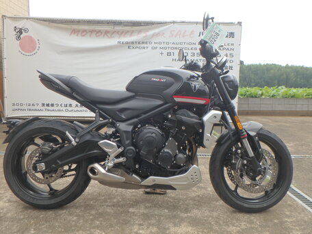 2024 Triumph Trident 660, чёрный, 860000 рублей, вид 5