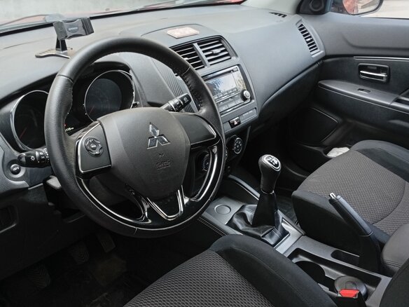 2018 Mitsubishi ASX I Рестайлинг 2, красный, 1620000 рублей - вид 6