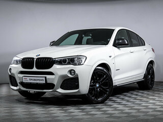 2014 BMW X4 28i I (F26), белый, 2487288 рублей, вид 1