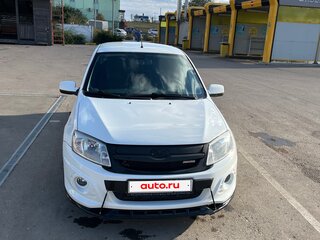 2015 Lada (ВАЗ) Granta Sport I, белый, 680000 рублей, вид 2