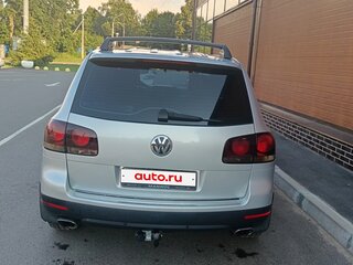 2008 Volkswagen Touareg I Рестайлинг, серебристый, 1150000 рублей, вид 3