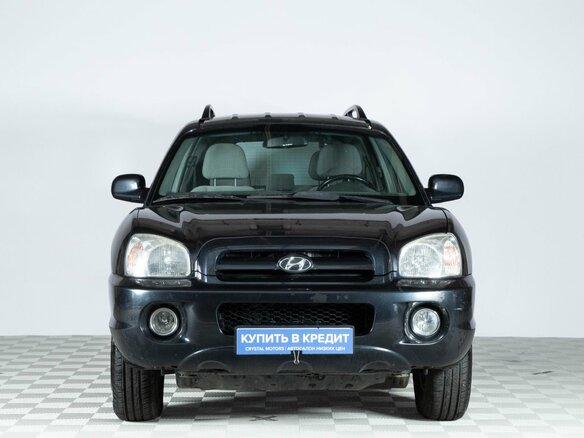 2012 Hyundai Santa Fe Classic Classic, чёрный - вид 1