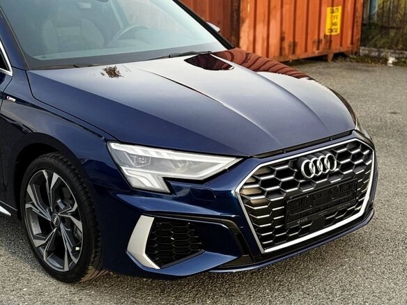 2022 Audi A3 35 TFSI Long IV (8Y), синий, 2260000 рублей