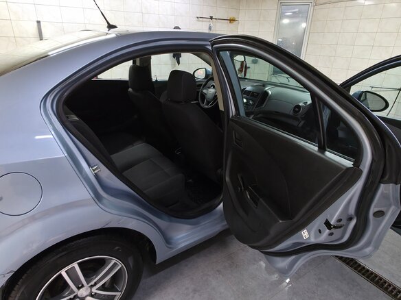 2012 Chevrolet Aveo II, голубой, 599999 рублей - вид 13