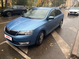 2014 Skoda Rapid I, синий, 1050000 рублей, вид 1