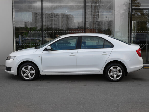 2014 Skoda Rapid I, белый, 898000 рублей - вид 7