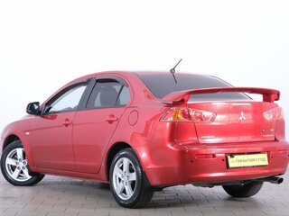 2008 Mitsubishi Lancer X, красный, 699000 рублей, вид 4