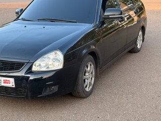 2008 Lada (ВАЗ) Priora I, чёрный, 195000 рублей, вид 1
