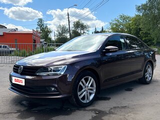 2016 Volkswagen Jetta VI Рестайлинг, коричневый, 1390000 рублей, вид 1