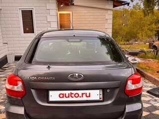 2015 Lada (ВАЗ) Granta I, серебристый, 330000 рублей, вид 5