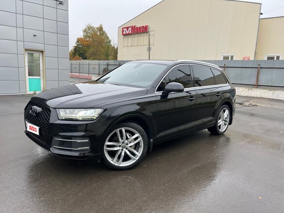 2016 Audi Q7 II (4M), чёрный, 3350000 рублей - вид 11