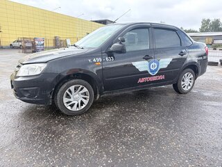 2015 Lada (ВАЗ) Granta I, чёрный, 330000 рублей, вид 4