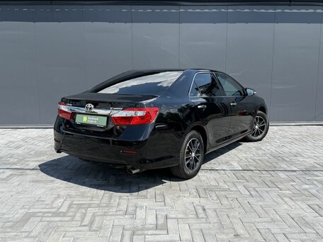 2012 Toyota Camry VII (XV50), чёрный, 1475000 рублей, вид 2