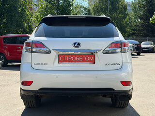 2012 Lexus RX 450h III Рестайлинг, белый, 2129000 рублей, вид 5