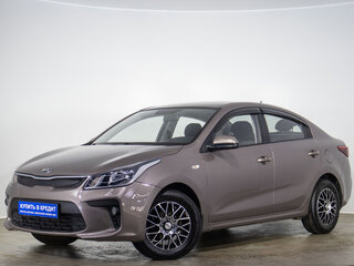2019 Kia Rio IV, коричневый, 1439000 рублей, вид 3