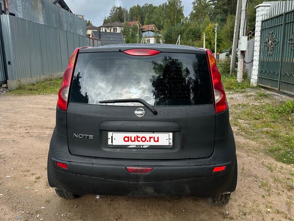 2007 Nissan Note I, чёрный, 310000 рублей - вид 4