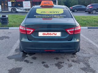 2017 Lada (ВАЗ) Vesta I, зелёный, 725000 рублей, вид 4