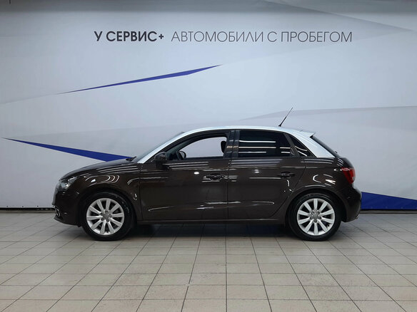 2013 Audi A1 I (8X), коричневый, 990000 рублей - вид 1