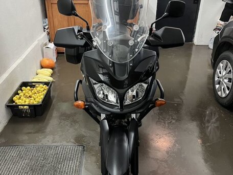 2012 Suzuki V-Strom DL 650, чёрный, 650000 рублей, вид 3
