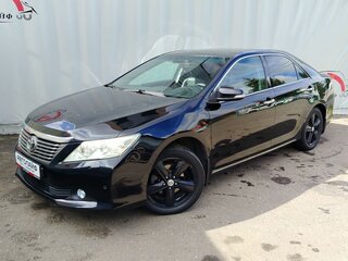 2011 Toyota Camry VII (XV50), чёрный, 1429000 рублей, вид 2
