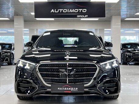 2026 Mercedes-Benz S-Класс 500 Long 4MATIC VII (W223) Рестайлинг, чёрный, 27499000 рублей, вид 2