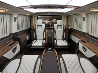 2017 Mercedes-Benz V-Класс Extra Long 250 d экстра длинный III (W447), чёрный, 7000000 рублей, вид 2