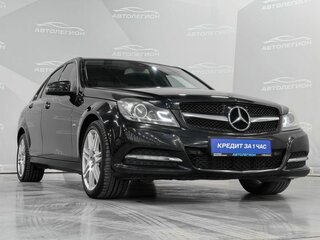 2011 Mercedes-Benz C-Класс 180 BlueEFFICIENCY III (W204) Рестайлинг, чёрный, 1230000 рублей, вид 5
