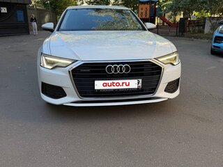 2020 Audi A6 45 TFSI V (C8), белый, 3300000 рублей, вид 1