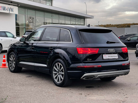 2015 Audi Q7 II (4M), синий, 3790000 рублей - вид 6
