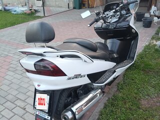 2005 Suzuki Burgman (SkyWave) 400, белый, 210000 рублей, вид 1