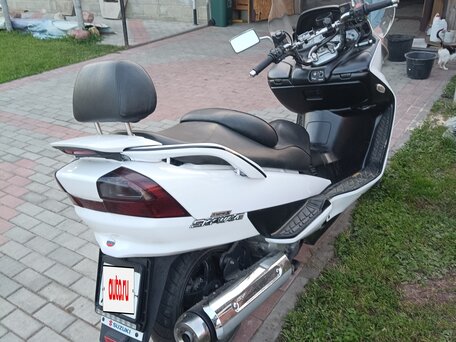 2005 Suzuki Burgman (SkyWave) 400, белый, 210000 рублей, вид 1