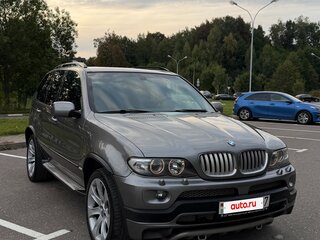 2005 BMW X5 3.0d I (E53) Рестайлинг, серый, 1400000 рублей, вид 4