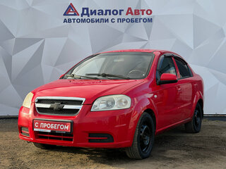 2009 Chevrolet Aveo I Рестайлинг, красный, 230000 рублей, вид 1