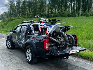 2008 Nissan Navara (Frontier) III (D40), чёрный, 1100000 рублей, вид 5